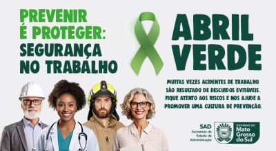 Campanha do governo do Estado alerta sobre importância de segurança no trabalho