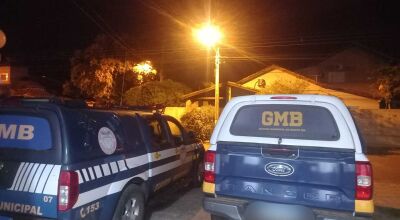 GMB prende condutor embriagado na região central da cidade.