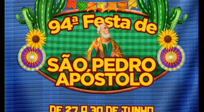 94ª edição da Festa São Pedro Apóstolo acontece de 27 a 30 de junho 