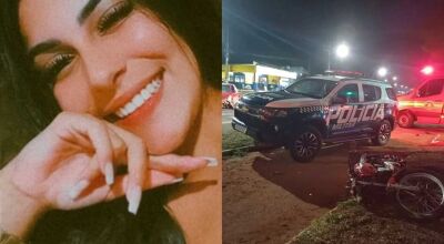 Jovem de 25 anos morre em acidente de moto durante fuga da PM em MS