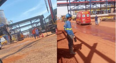 Trabalhador cai de 20 metros de altura e morre em obra de Mato Grosso do Sul