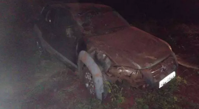 Motorista morre em capotamento na BR-060