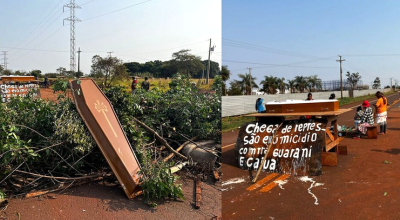 Indígena que morreu atropelado por caminhonete é velado em Mato Grosso do Sul