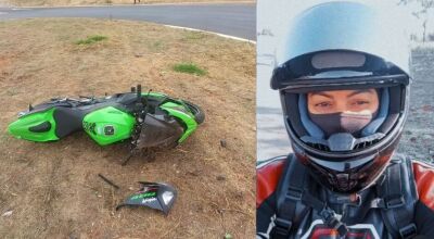 Morre motociclista acidentada encontrada caída pelo marido em rodovia de MS