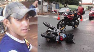 Motociclista morto em acidente é identificado pelo irmão em MS