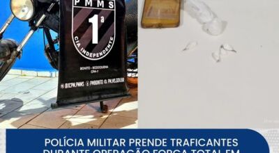 Polícia Militar Prende Traficantes em Bonito Durante Operação Força Total