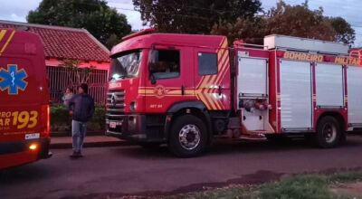 Homem de 56 anos morre carbonizado em incêndio de residência em Dourados