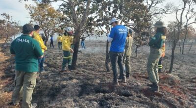 Peritos, bombeiros e PMA de MS passam por curso para identificar incêndios florestais criminosos