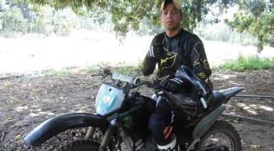 Tio reconhece e identifica motociclista morto em acidente