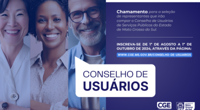 Conselho de Usuários dos Serviços Públicos: inscrições vão até 1&ordm; de outubro