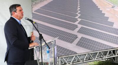 Nova usina fotovoltaica na Capital contribui com a política estadual de energia limpa e renovável