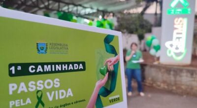 Lançamento da caminhada 'Passos pela Vida' reúne parceiros para conscientizar sobre doação de órgãos