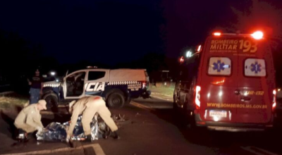 Motociclista morre após bater de frente com carro em Mato Grosso do Sul