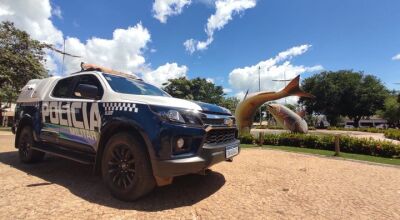 Polícia Militar e Guarda Municipal prendem homem acusado de espancar mulher em Bonito