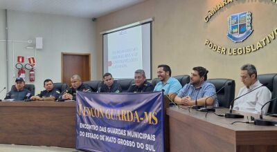 Secretário Jary Souza representa prefeito no 1° Encontro das Guardas Municipais de MS