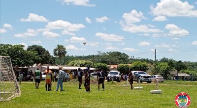 Guarda Municipal e PM realizam policiamento no torneio de futebol de campo  