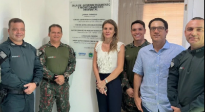 Presidente do Conselho de Segurança participa de inauguração de sala de geoprocessamento 