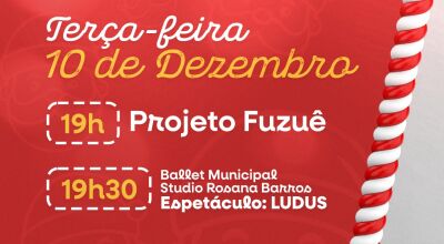 Projeto Fuzuê se apresenta às 19 horas na Praça da Liberdade