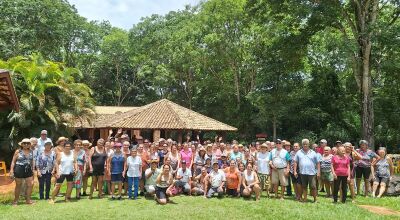 Grupo Conviver curte natureza no Rancho da Guavira