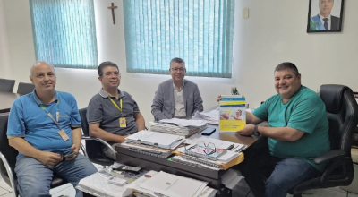 Josmail Rodrigues recebe representantes dos Correios de Mato Grosso do Sul