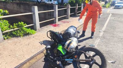 Morre motociclista atingido por moto em Avenida