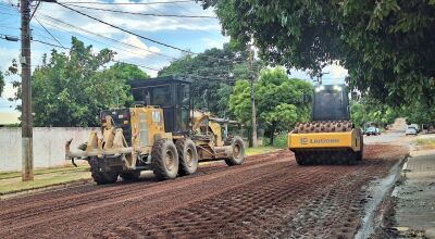 Prefeito divulga trabalhos realizados na Rua Monte Castelo