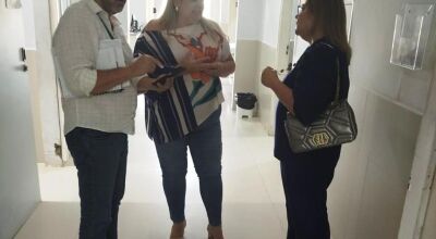 Bonito recebe visita da equipe da Secretaria de Estado de Saúde