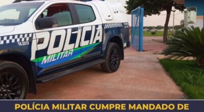 PM cumpre mandado de prisão em área rural de Bodoquena