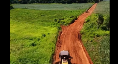 Manutenção é realizada nas estradas rurais de Bonito