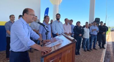 Governo de MS entrega base da PM rodoviária em Ipezal, reforçando segurança e infraestrutura  