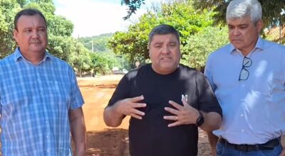 Prefeito destaca que Vila Machado está quase 100% asfaltada em Bonito