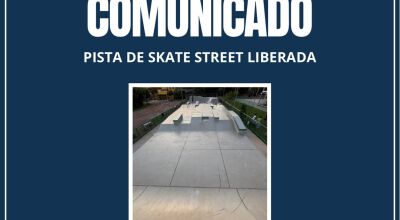 Pista de Skate Street está liberada em Bonito