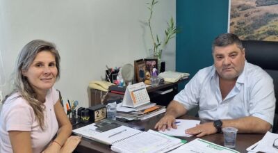 Josmail retorna de Brasília e realiza reunião com vice-prefeita em Bonito