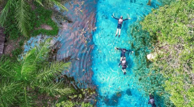 Mergulhe no Paraíso: Flutuação na Nascente Azul