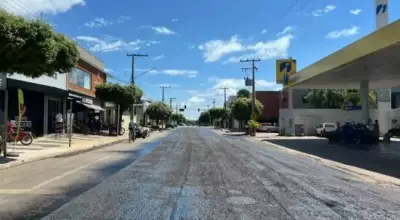 Revitalização avança pela Rua 29 de Maio e chega ao centro de Bonito