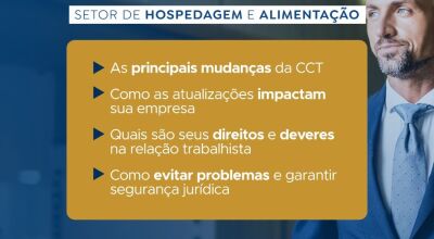 Sindha MS descomplica CCT para setor de hospedagem e alimentação das cidades do interior de MS