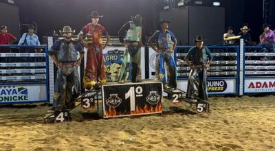 Cowboys brilham na arena e filho da terra se destaca no encerramento do 1º Bodoquena Rodeio Fes