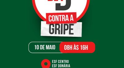 Dia D de vacinação contra a Gripe acontece neste sábado em Bonito