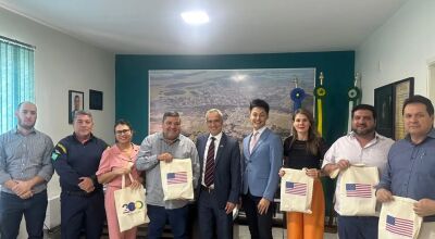 Prefeito Josmail Rodrigues recebe Consulado-Geral dos Estados Unidos