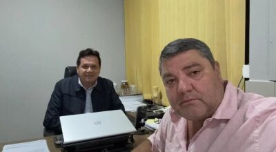 Prefeito de Bonito discute melhorias na saúde em reunião no Hospital Darci João Bigaton