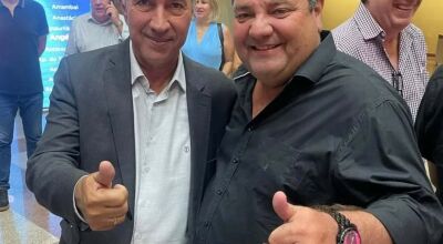 Prefeito de Bonito parabeniza ex-governador Reinaldo Azambuja nas redes sociais