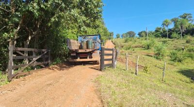 Equipe realiza patrolamento das estradas vicinais em Bonito