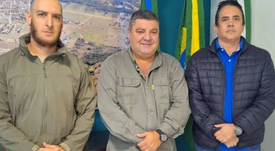 Prefeito se re&uacute;ne com Delegado Regional da Pol&iacute;cia Civil e Delegado de Pol&iacute;cia Civil de Bonito