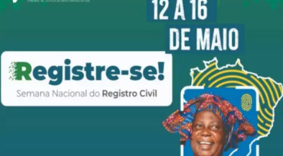 Bonito participa da 3ª edição da Semana Nacional do Registro Civil Registre-se!