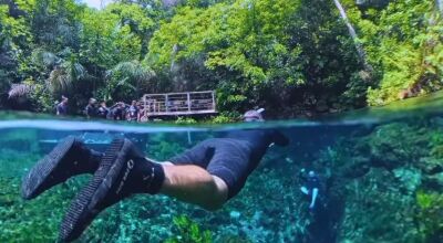 Venha Viver um Contato Singular com a Natureza na Nascente Azul em Bonito - MS