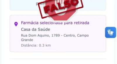 Casa da Saúde não vende medicamentos