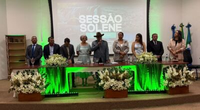 Sessão Solene marca o início das comemorações dos 45 anos de Bodoquena