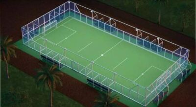 Bodoquena garante campo de futebol sintético com apoio do Governo do Estado