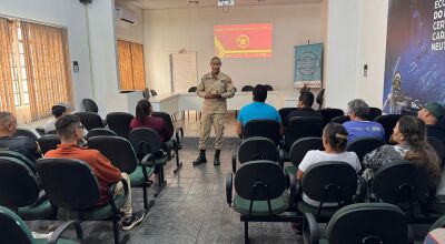 Funcionários do Balneário Municipal participam do Curso de Brigada de Incêndio