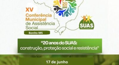 XV Conferência Municipal de Assistência Social acontece hoje e amanhã em Bonito
